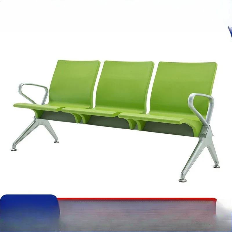 Station chair Airport thickened steel row waiting hospital bank chair