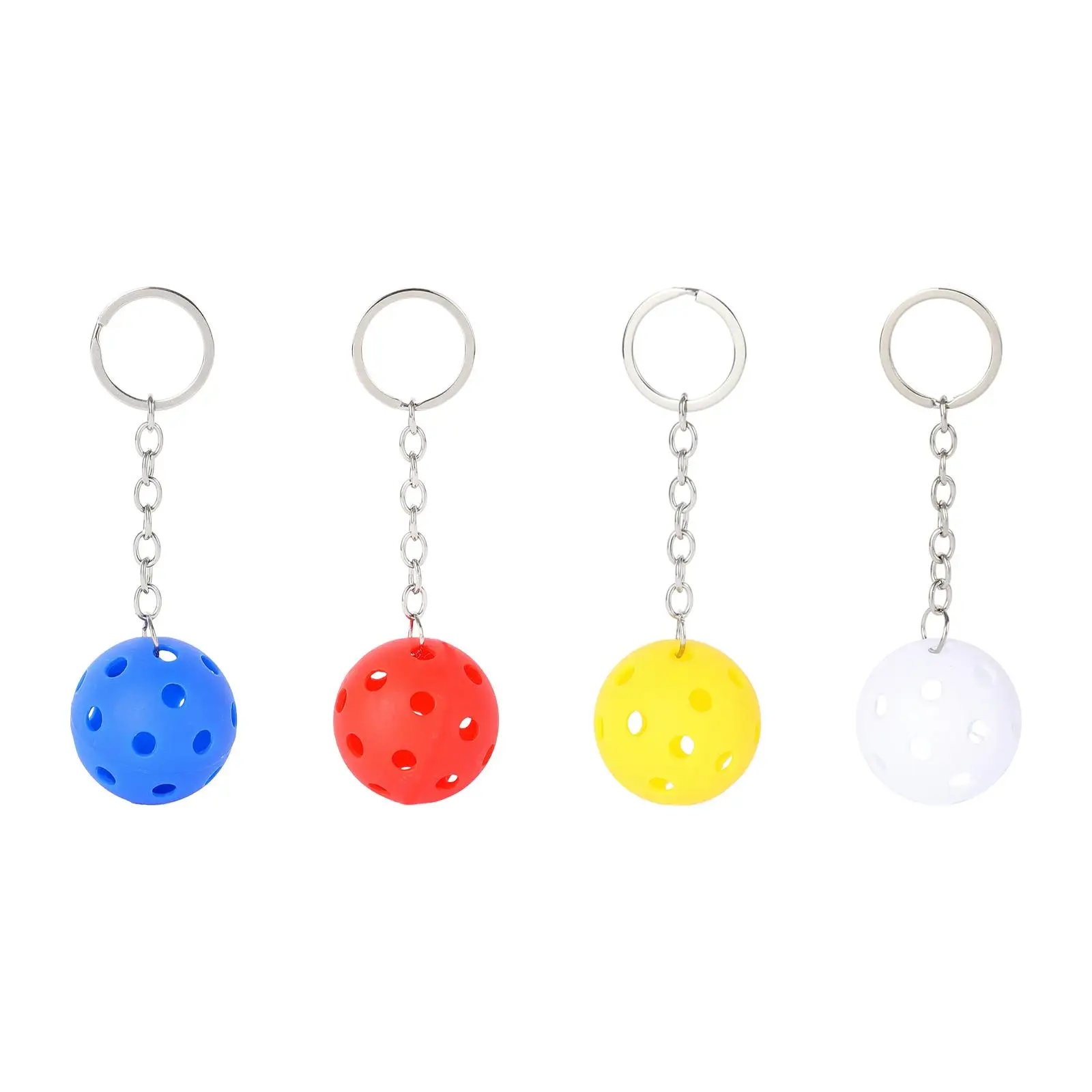 Pickleball Bag Tag Wallet Key Holder Car Key Chain Pendant Pickleball Keyring for Party Hoilday Handbag Wallets Birthday Gifts