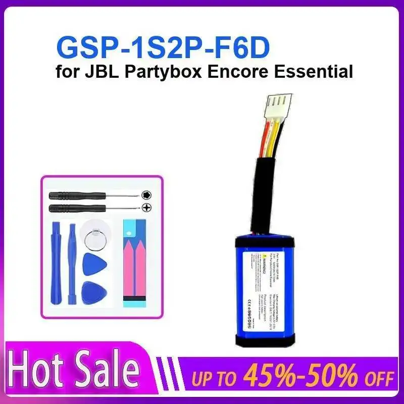 Speaker Battery For Jbl Partybox Encore Essential Good Low-Temperature Performance Robust 5200Mah Gsp-1S2P-F6D