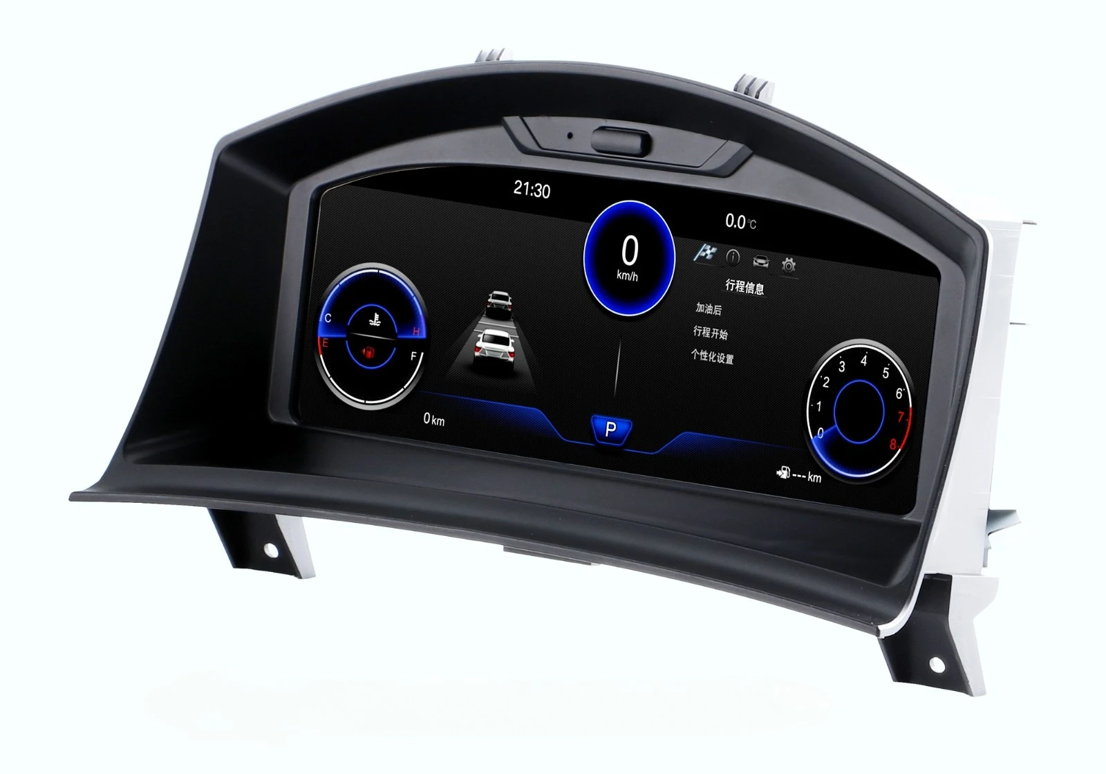 Cluster For Opel Astra H 2004-2010, Zafira B 2005-2014 Digital speedometer Dashboard LCD instrument panel 3+3 Colour UI