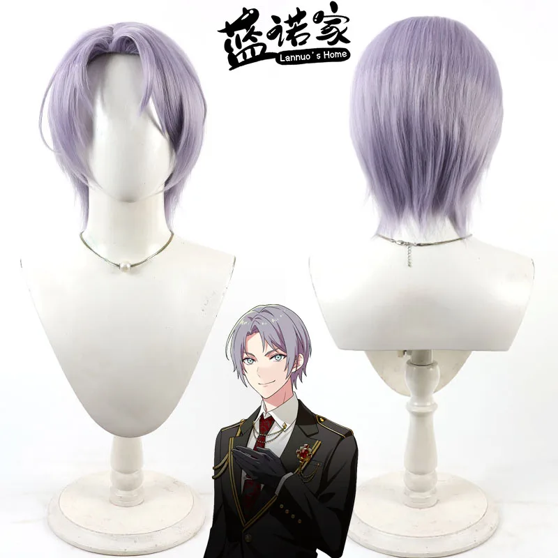 

Anime Tokyo Debunker Ritsu Shinjo Cosplay Wig Halloween Carnival Party Props Synthetic Hair Heat Resistant Fiber + Wig Cap