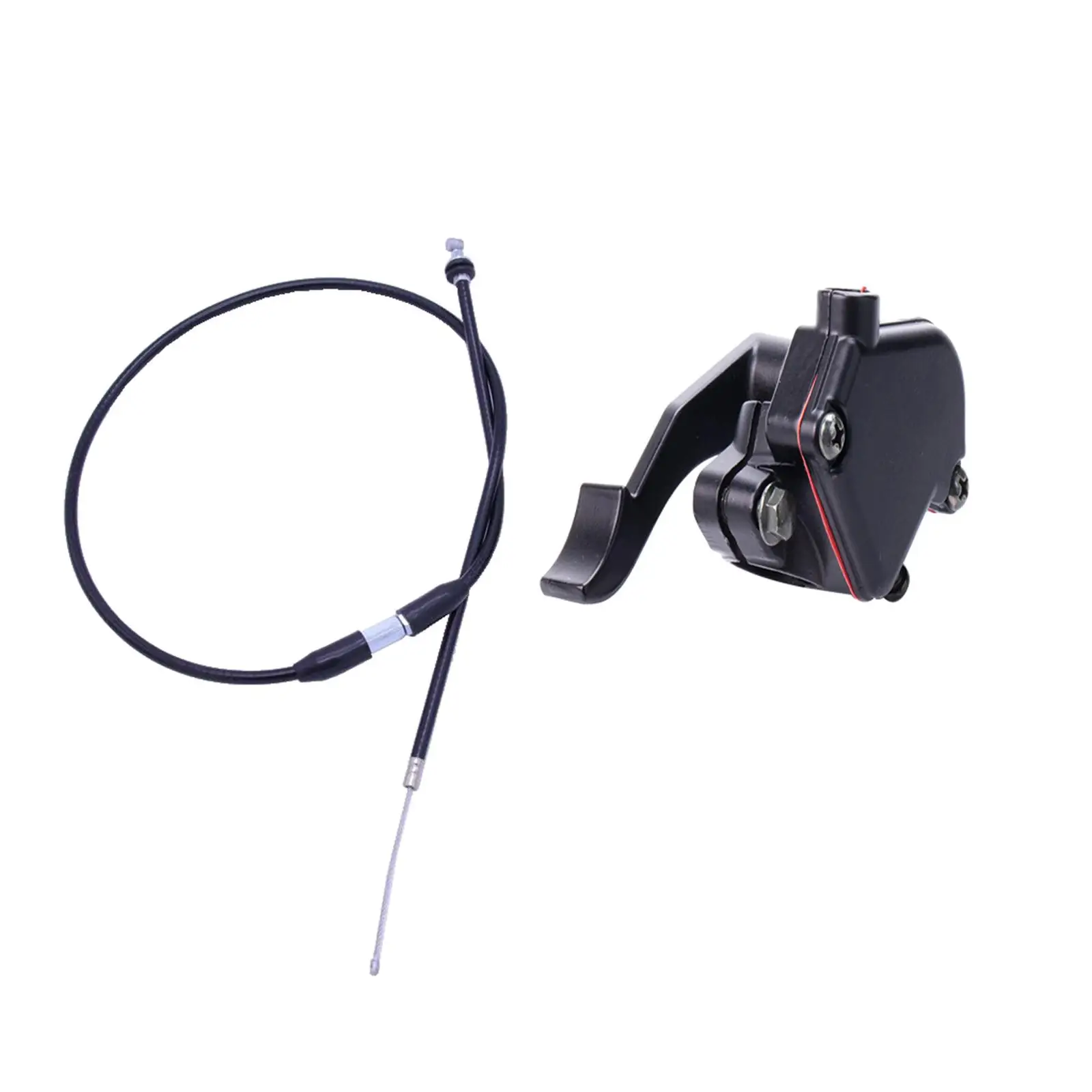 Thumb Throttle Control Lever Assembly Thumb Throttle Cable Handle Assembly for 50cc to 150cc Professional