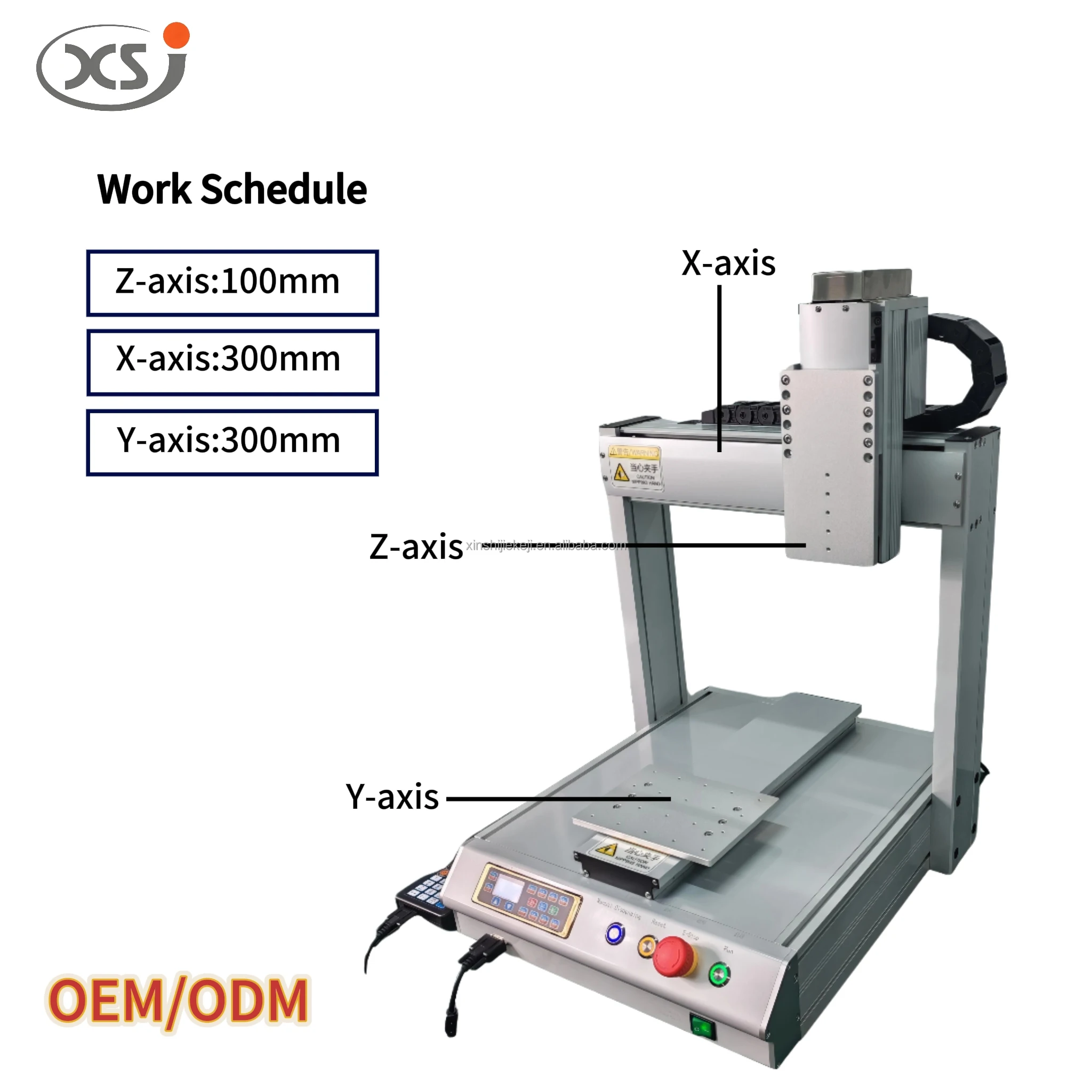 3-Axis Automatic Dispensing Platform Cold Glue & Hot Melt Glue Compatible Optional Dispensing Valve Customizable Product Fixture