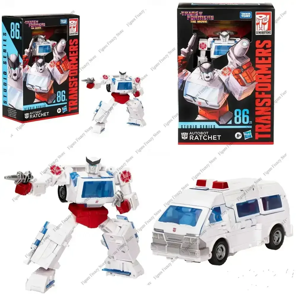 

Special Offer for Hasbro Transformers Classic Toy Movie 1986 SS86-23 Voyager Ratchet Action Figure Robot Model Desktop