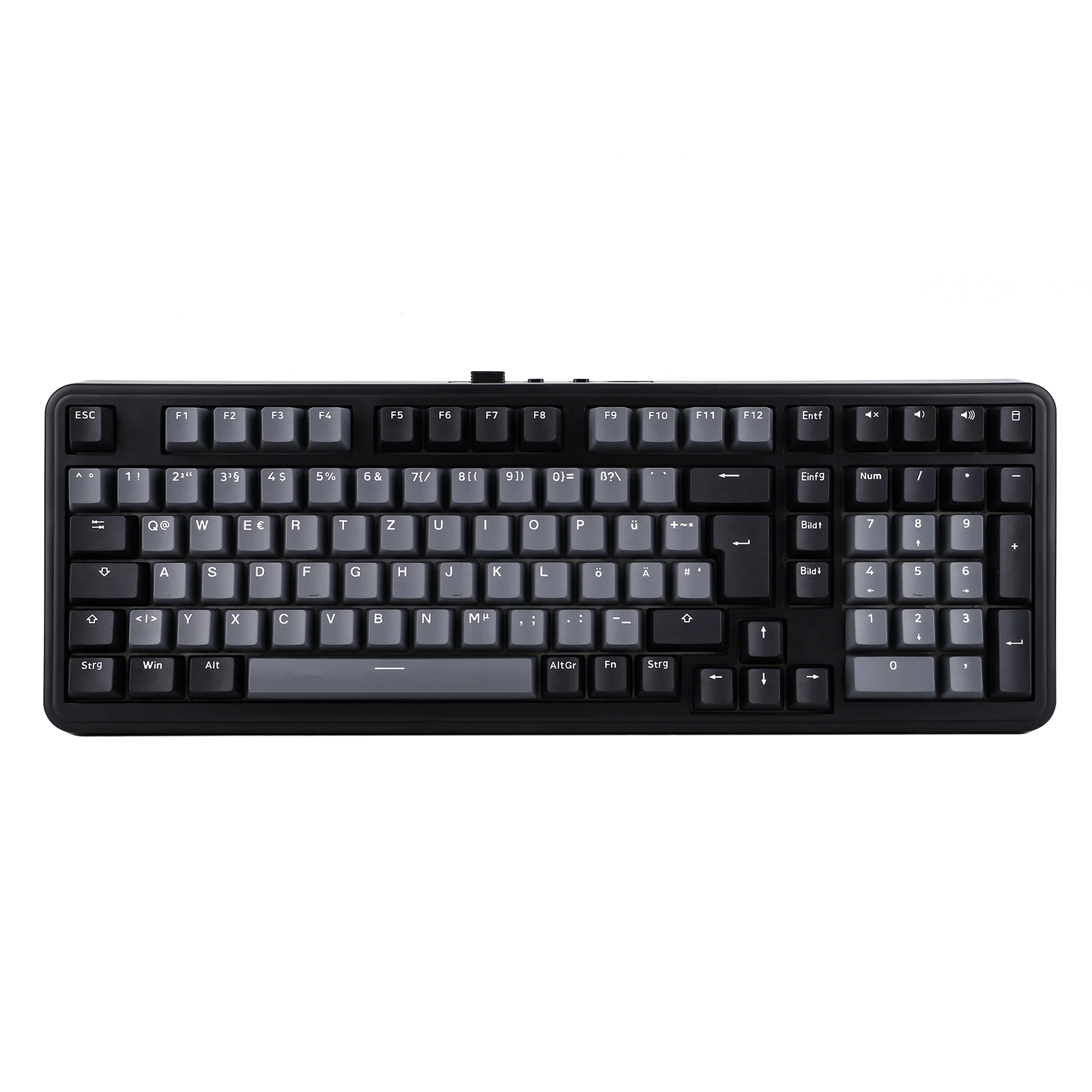 

EPOMAKER TH99 ISO-DE QWERTZ Layout 96% Creamy Gasket USB-C Wired/Bluetooth/2.4G Wireless Mechanical Keyboard with Knob/Numpad