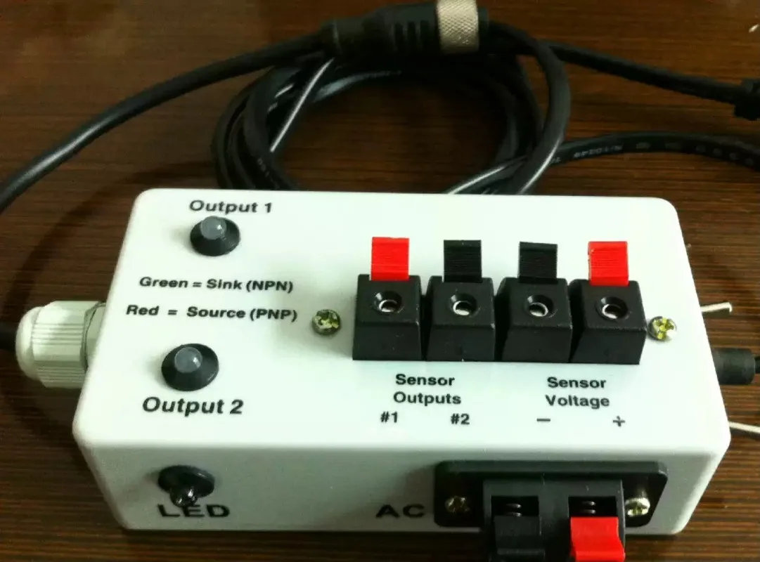For Optical & Inductive Proximity Sensor Debugging Tester, Sensor Test Bench For Proximity Inspection