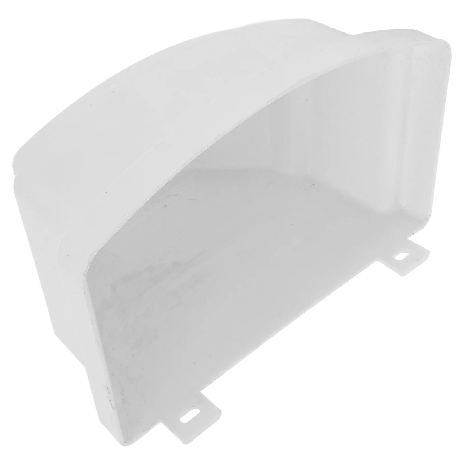 

Curved Rainwater Diverter Downspout Adapter Connector Drainage System Barrel Filter PVC Material Non Leakage Easy Installation