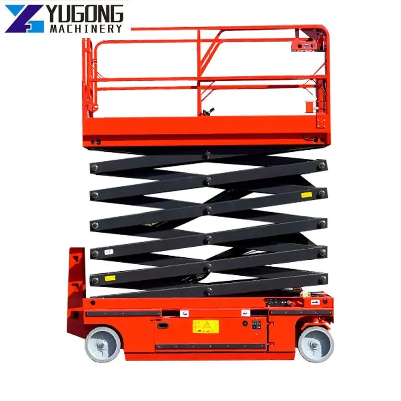  High Quality Electric Scissor Lift Self-Propelled Hydraulic Professional Battery Scissor Lift with CE Certificate