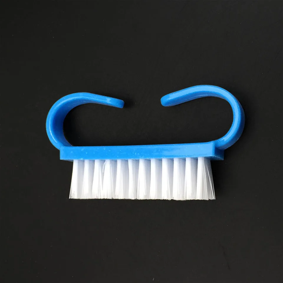 6pcs Nail Pedicure Kit Clipper Cleaning Brush Sanding File Finger Separator Care Cuticle Pusher Pressure Stick Manicure Tools