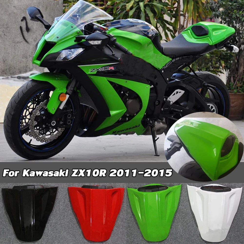 

Motorcycle Accessories ZX 10R Seat Cover Cowl Fairing Rear Pillion For Kawasaki Ninja ZX10R ZX-10R 2015 2014 2013 2012 11 Green