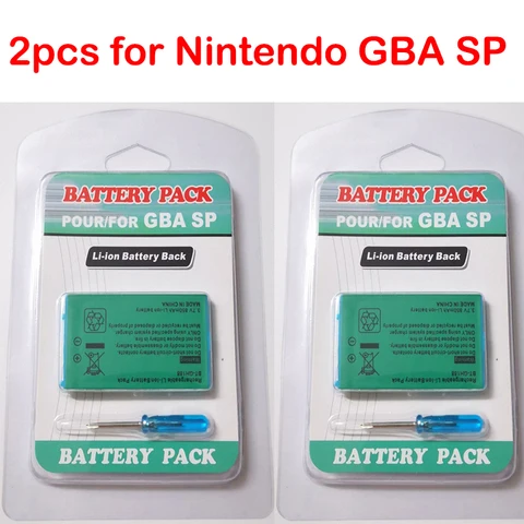 Аккумулятор для Nintendo GBA SP 850 мАч