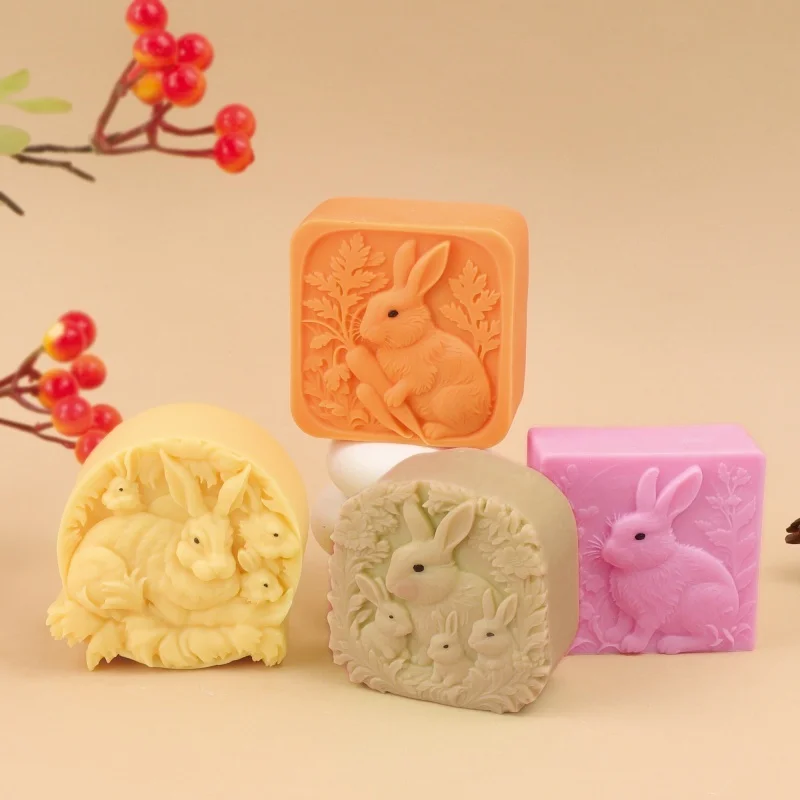3D Easter Rabbit Si…