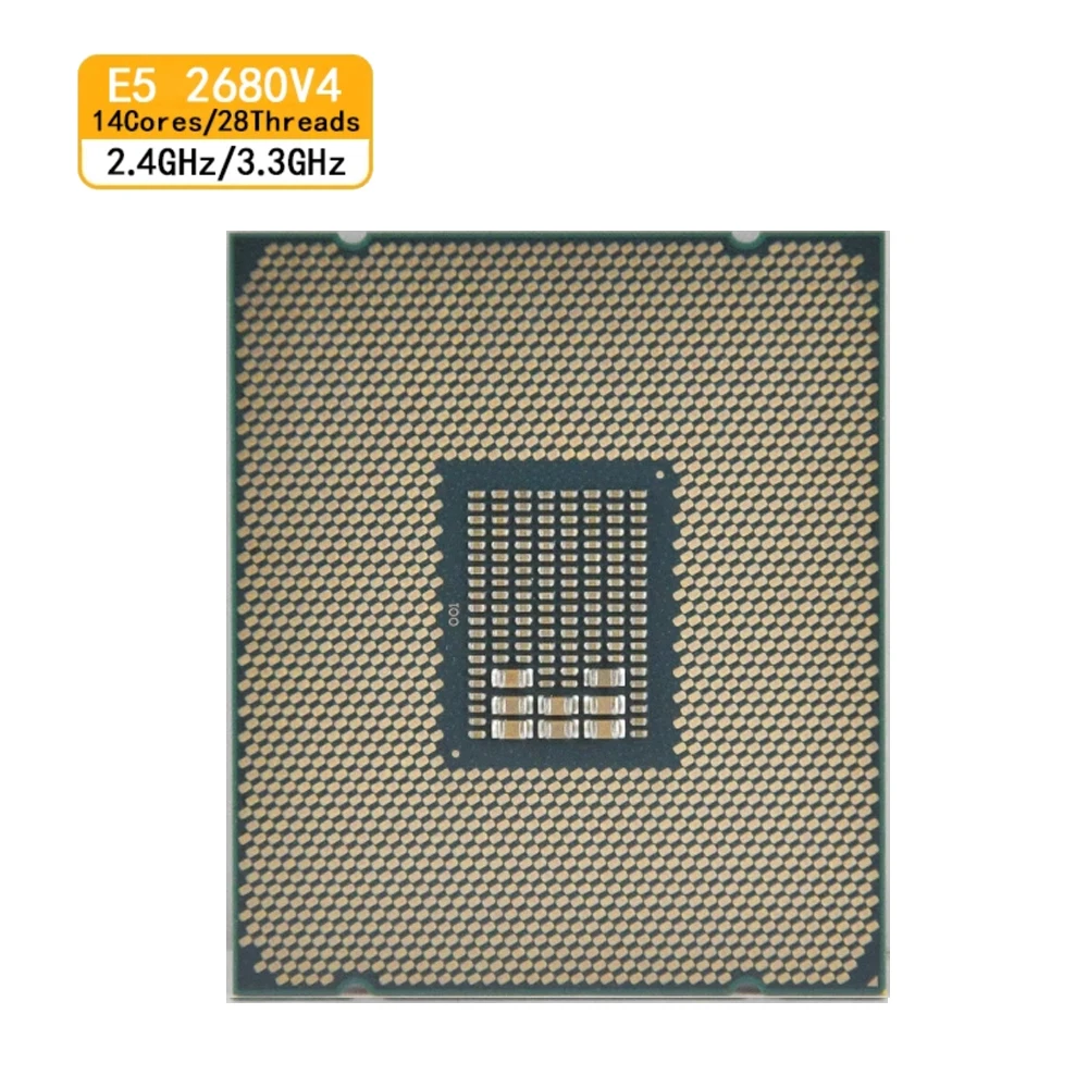 Used INTEL XEON E5 2680 V4 CPU LGA 2011-3 PROCESSOR 14 CORE 2.40GHZ 35MB L3 CACHE 120W SR2N7