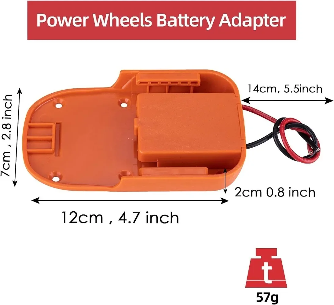 DC 18V to DC 12V Step Down Converter Aadpter For Ridgid 18V Li-ion Battery 10A 120W Power Wheel Buck Boost Voltage Regulator