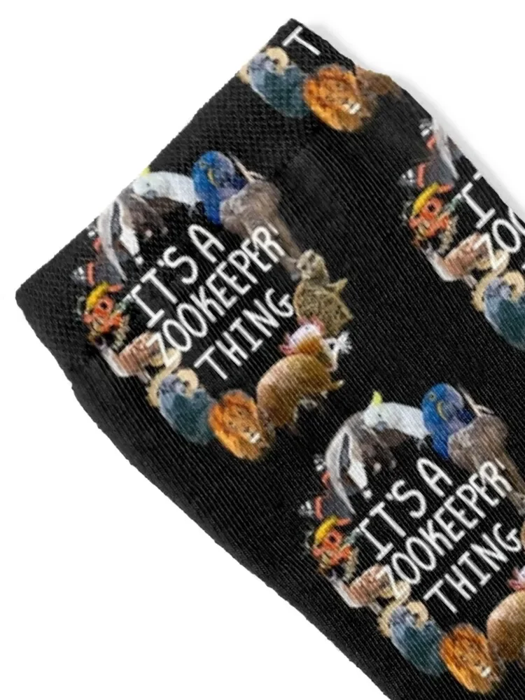 It’s a Zookeeper Thing Socks sport colored funny gift Man Socks Women's