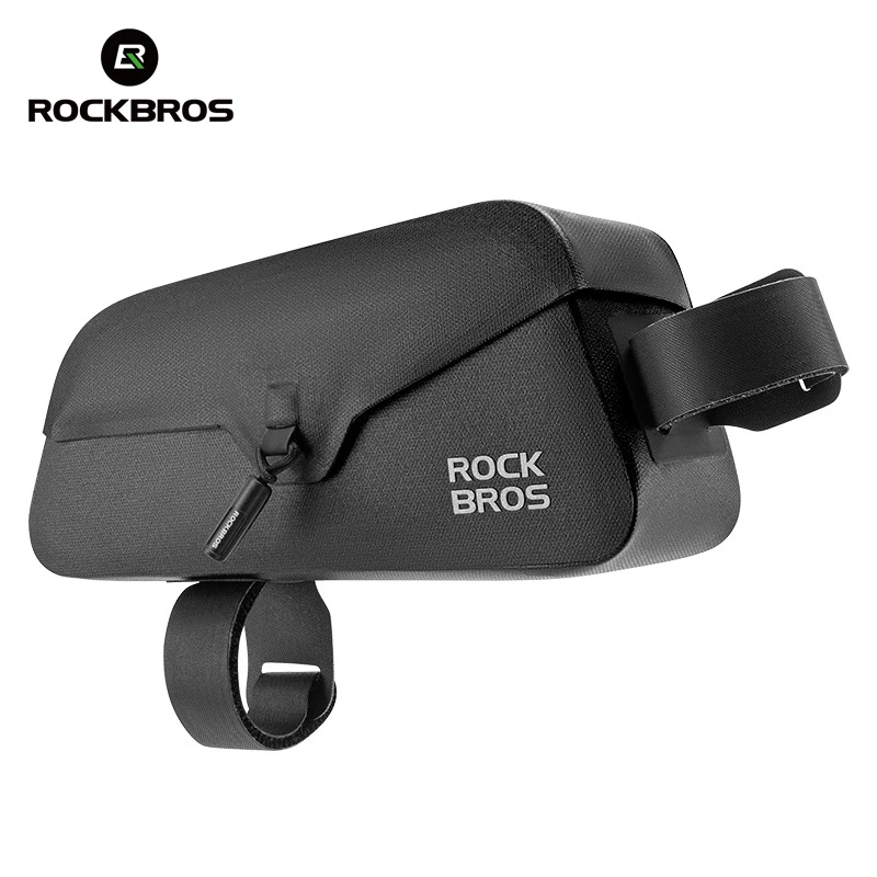 

ROCKBROS Bicycle Tube Bag Waterproof 3D Hard Shell Top Tube Bag Waterproof Magnetic Cover MTB Front Bag Road Bike Accessories