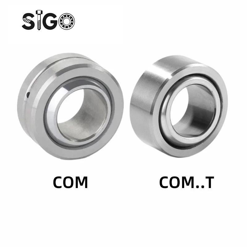 1/2 PCS COM3/4/5/6/7/8/ 9/10 T British Self-lubricating Radial Joint Bearing Spherical Plain Bearings