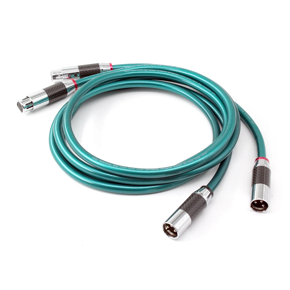 1 Âm Thanh Hi-End HIFI 2 Lõi Đồng Nguyên Chất OFC PCOCC 3 Chân Nữ XLR Đực XLR âm Thanh Cân Bằng Cáp Dây Line