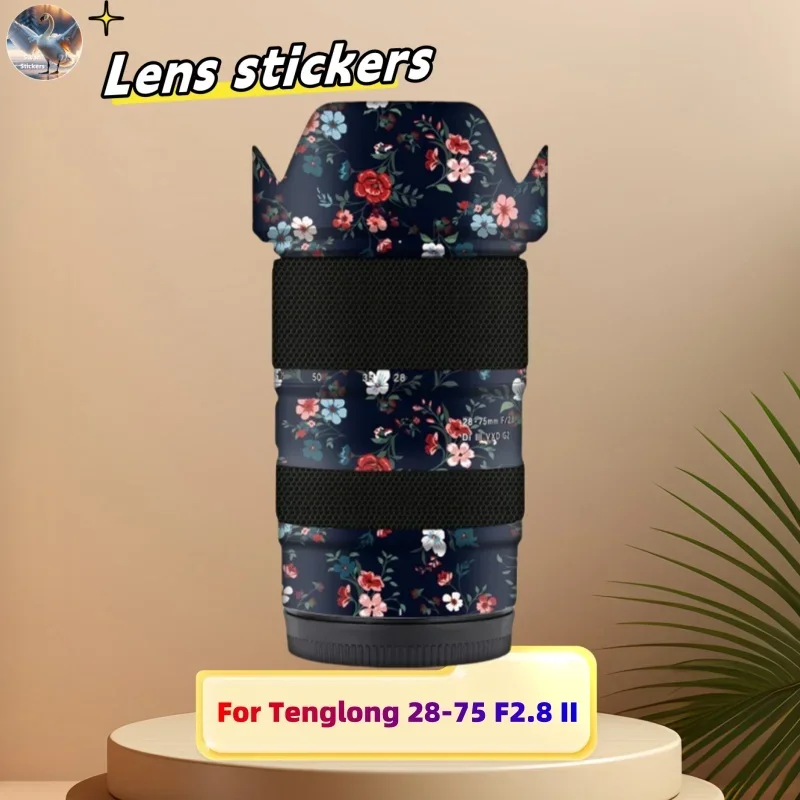 

for Tenglong 28-75F 2.8II Camera Lens stickers, precision cut wear-resistant protective film, DIY skin