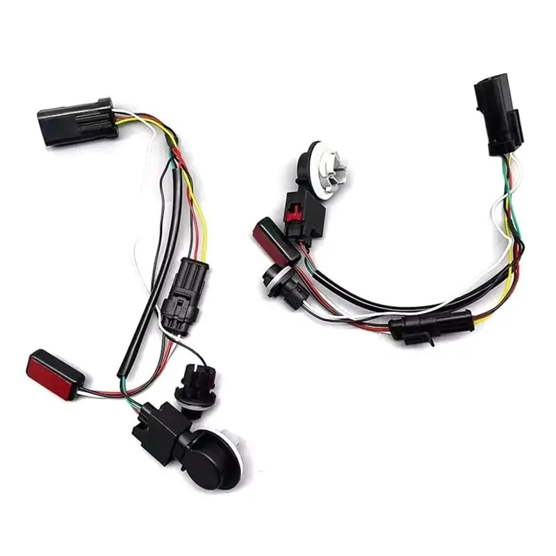 

2Pcs Tail Lights Conversion Wire Harness Kits For Ram 1500 2500 3500 Car Lights Signal Lamp Harness 55277415AA-N32R
