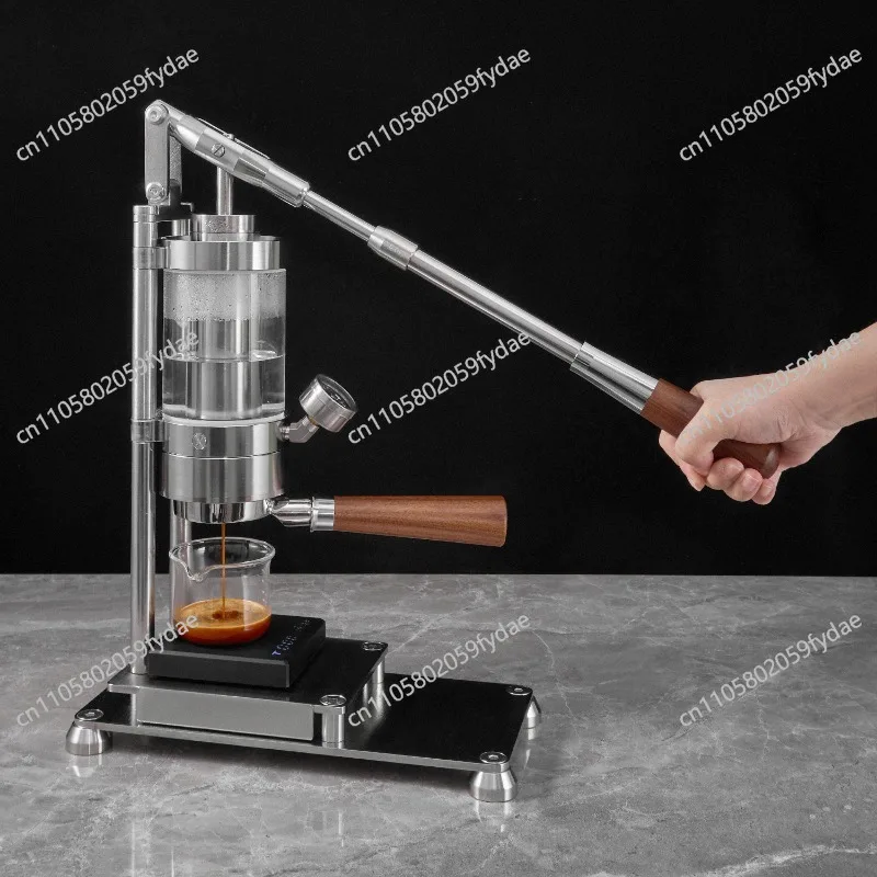 

Hand-pressed Coffee Machine 58 Tie Rod Concentrated Extraction Small Household Manual Pressure Transformation Extraction