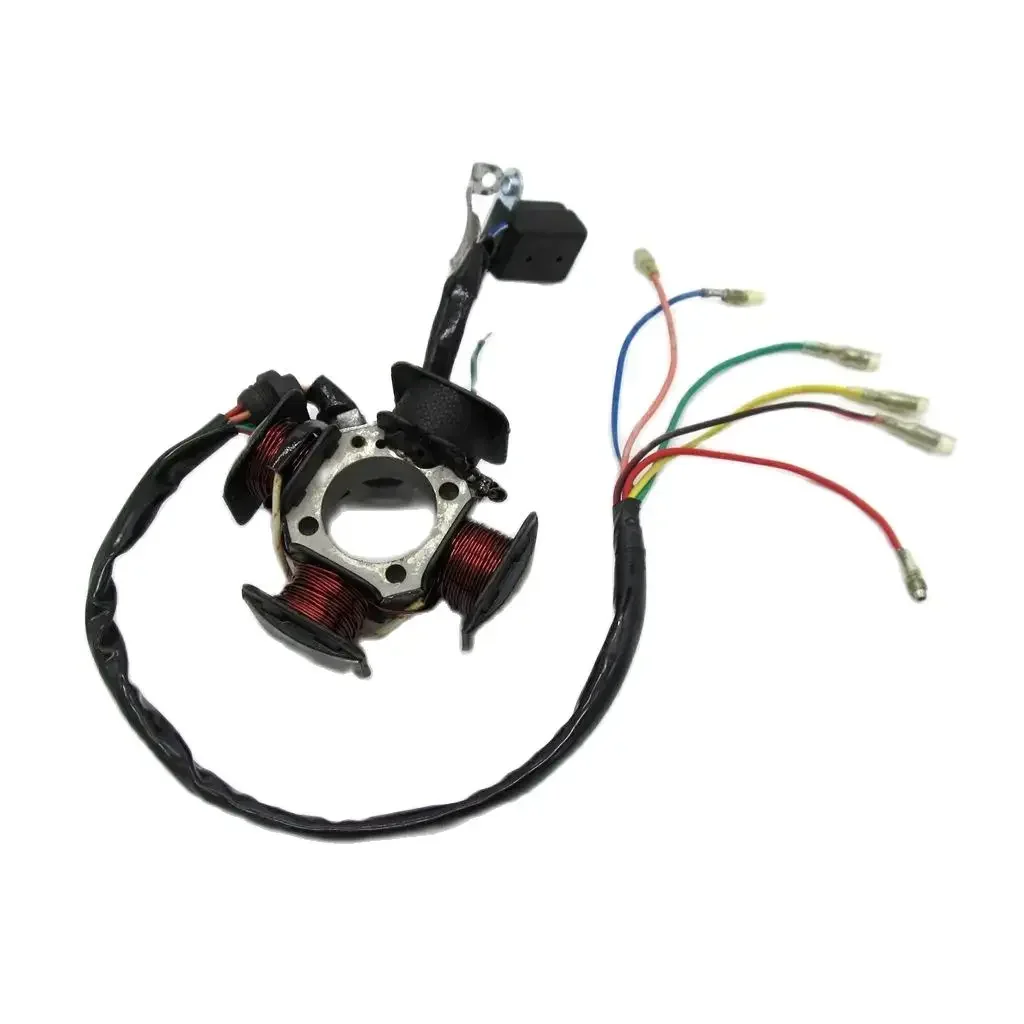 USERX Universal Motorcycle Stator Magneto 4 Coil 5 Wire 50cc 110cc 125cc 150cc Scooter Moped Bike ATV Quad