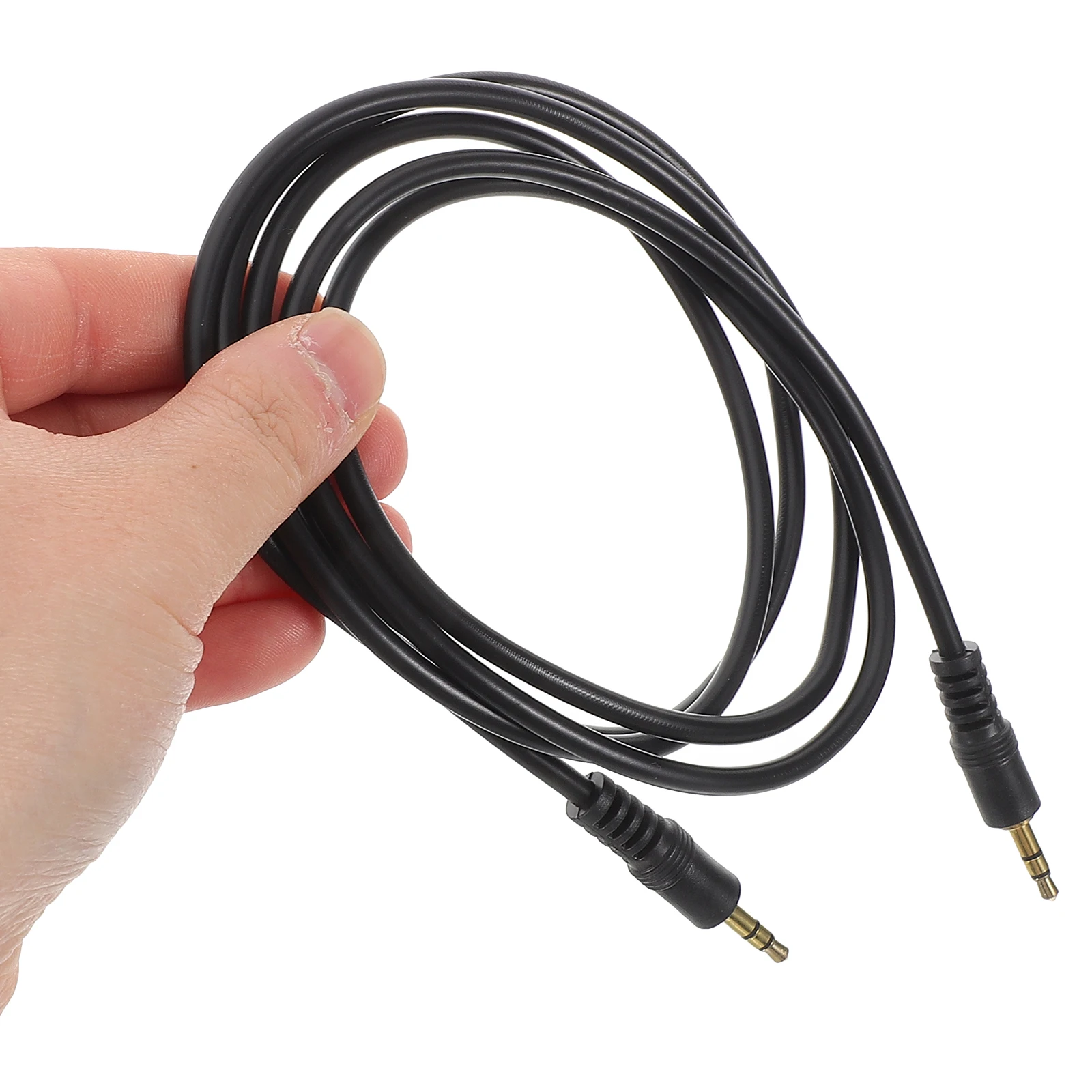 

3.5mm AUX Audio Cable Car Stereo PVC Copper Durable Reliable Compatibility Plug Play Speaker Wire Connector Subwoofer