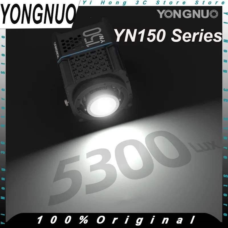 YONGNUO YN150 YN150Li Photographic Lamp Mini Bowens Mount COB Video Light 2700-6500K Outdoor Photography Video Live Streaming