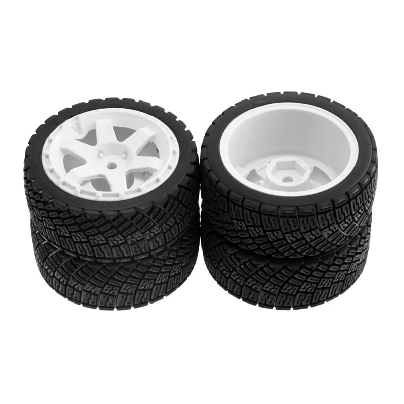 AS96-4 قطعة 67 مللي متر 1/10 RC إطارات سيارات السباق على الطريق بجولة الانجراف إطار سيارة عجلة استبدال إكسسوارات قطع غيار ل TT01 TT02 X