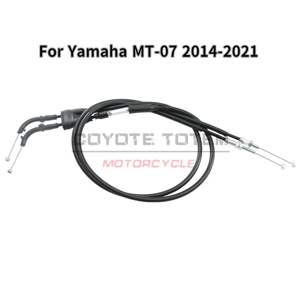 Motorcycle Throttle Cable Cable for Yamaha MT07 FZ07 2014 2015 2016 2017 2018