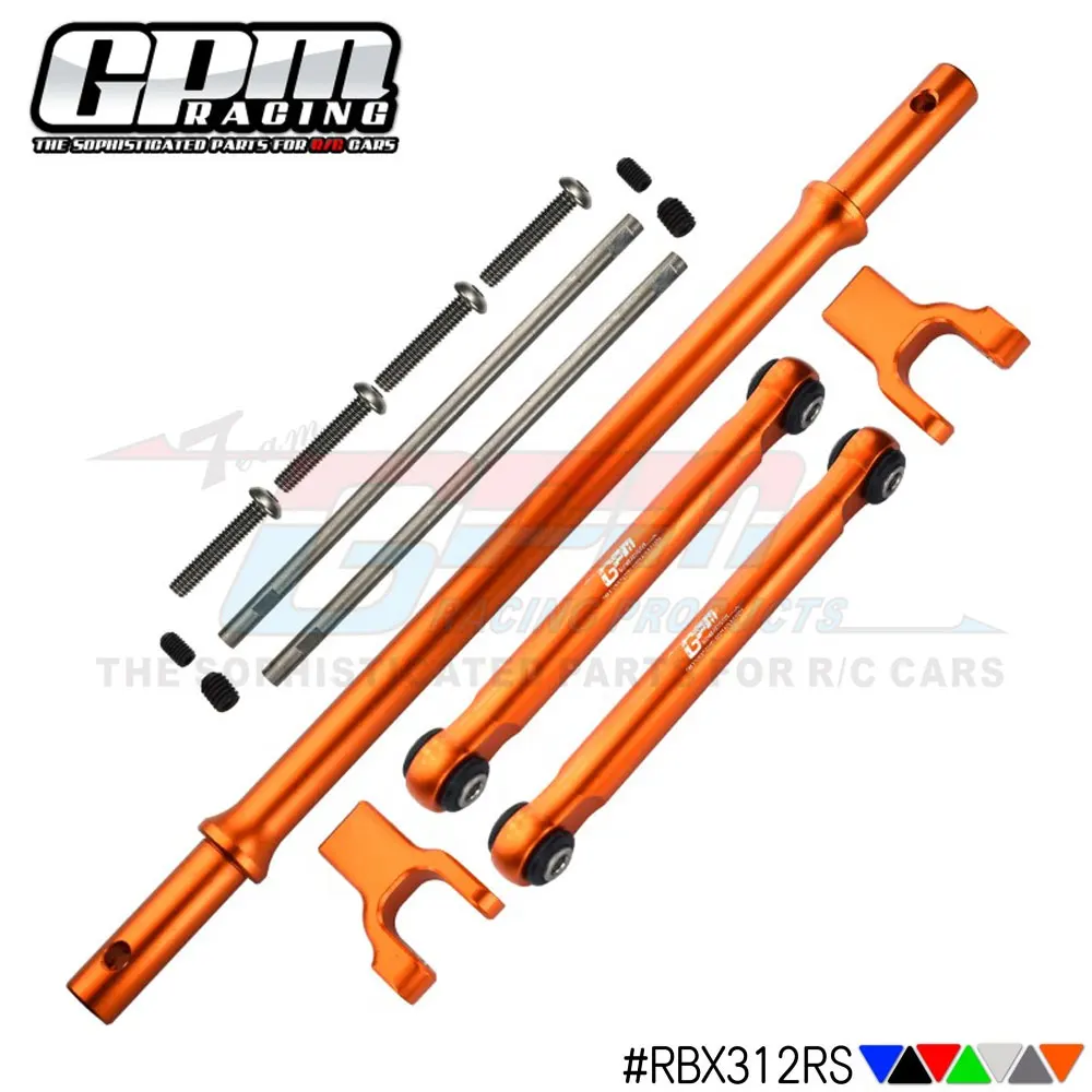 

GPM Parts Rear Wheel Anti-Roll Bar Set for AXIAL RBX10 Ryft AXI03005 1/10 RC Model Car Brushless Crawler Modification Accessorie