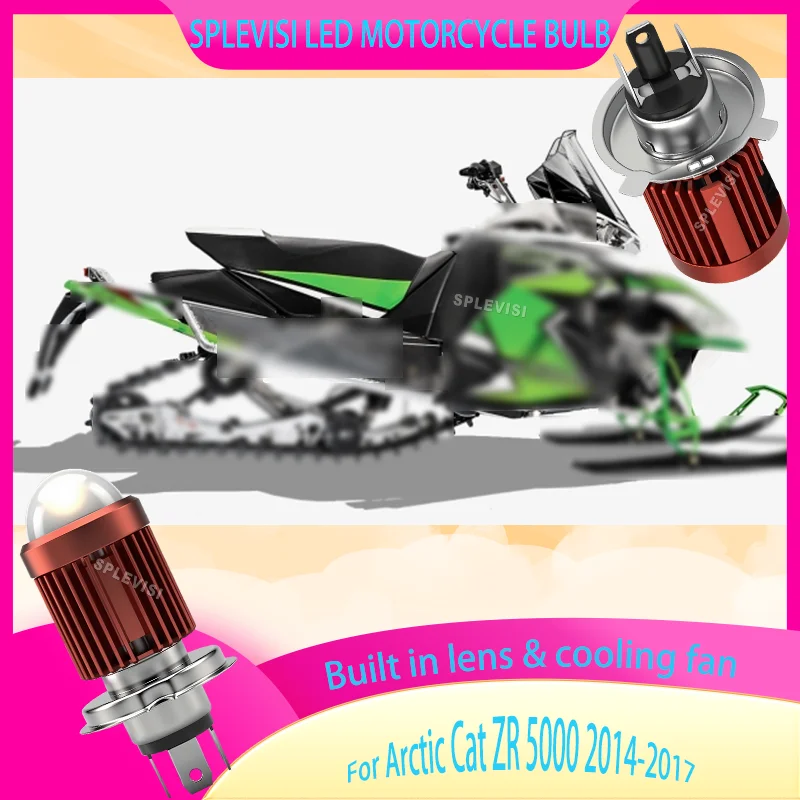 

The Neatest Solution: Wireless H4 Moto LED Light for a Professional Installation Look For Arctic Cat ZR 5000 2014 2015 2016 2017