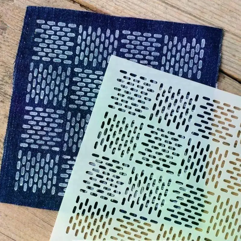 

9/32 шт. шаблон для вышивки Сашико DIY геометрический лоскутный трафарет многоразовый трафарет для домашних животных ручная вышивка инструменты для рукоделия