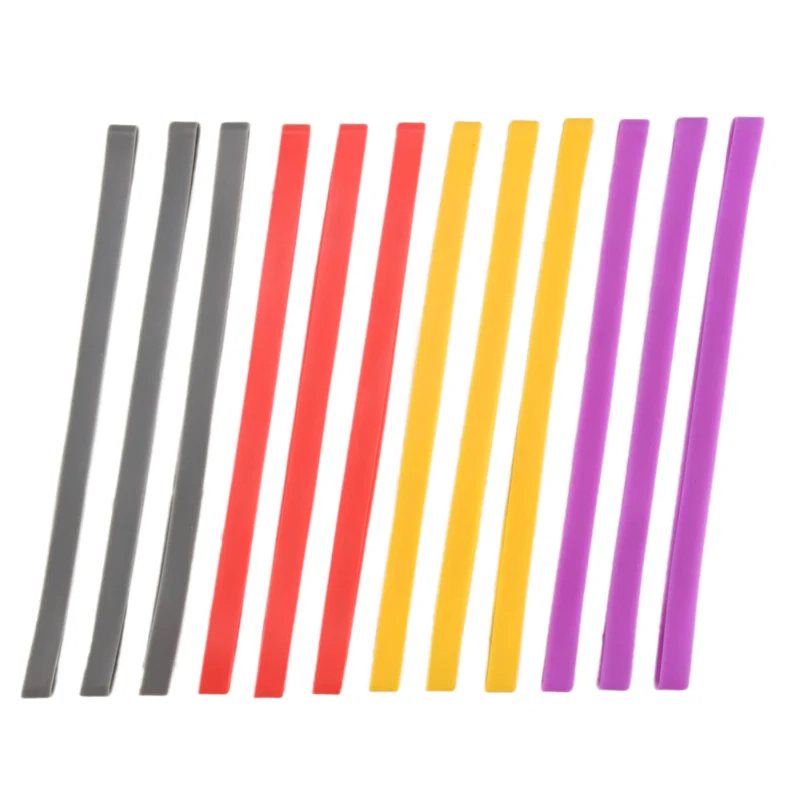 ABNO-12 Pcs 비치 타월 밴드, 탄성 비치 타월 홀더, 의자 클립, 비치 의자 수영 휴가를위한 여러 가지 빛깔의 타월 밴드