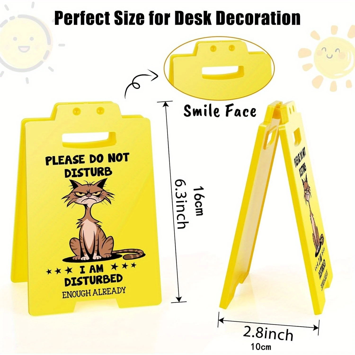 Funny Team Office Gifts - PLEASE DO NOT DISTURB, Funny Fun Gag Desk Sign Cubicle Decor for Coworker Teammate Employee Boss Birth