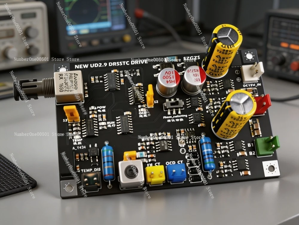 

TeslaCoil UD2.9 Phase Shift PDM Mode Dual Totem Driver Board. LBW095.