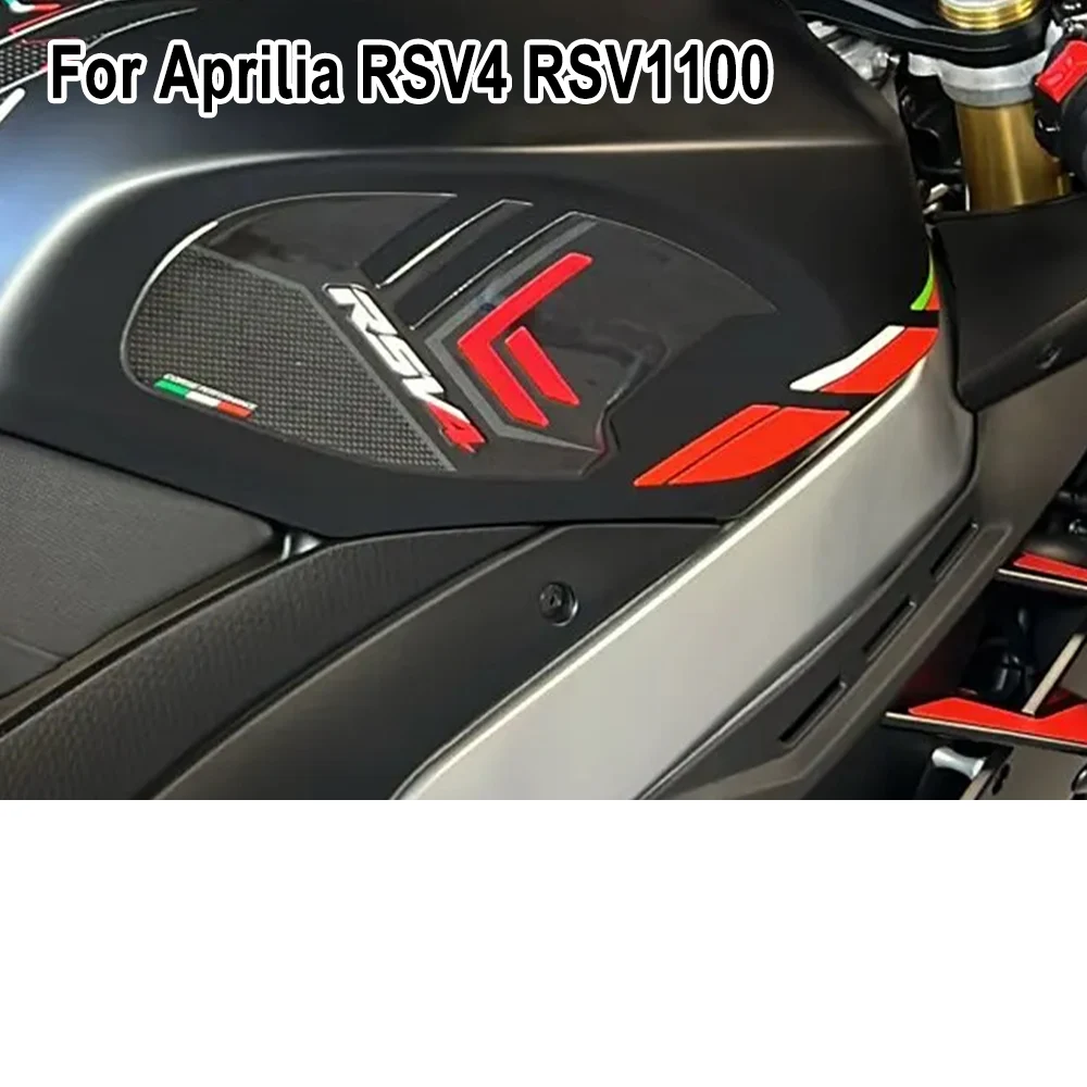 

For Aprilia RSV4 RSV1100 RS V4 Motorcycle Tank Pad Side Grips Gas Fuel Oil Knee Protector Stickers Decals