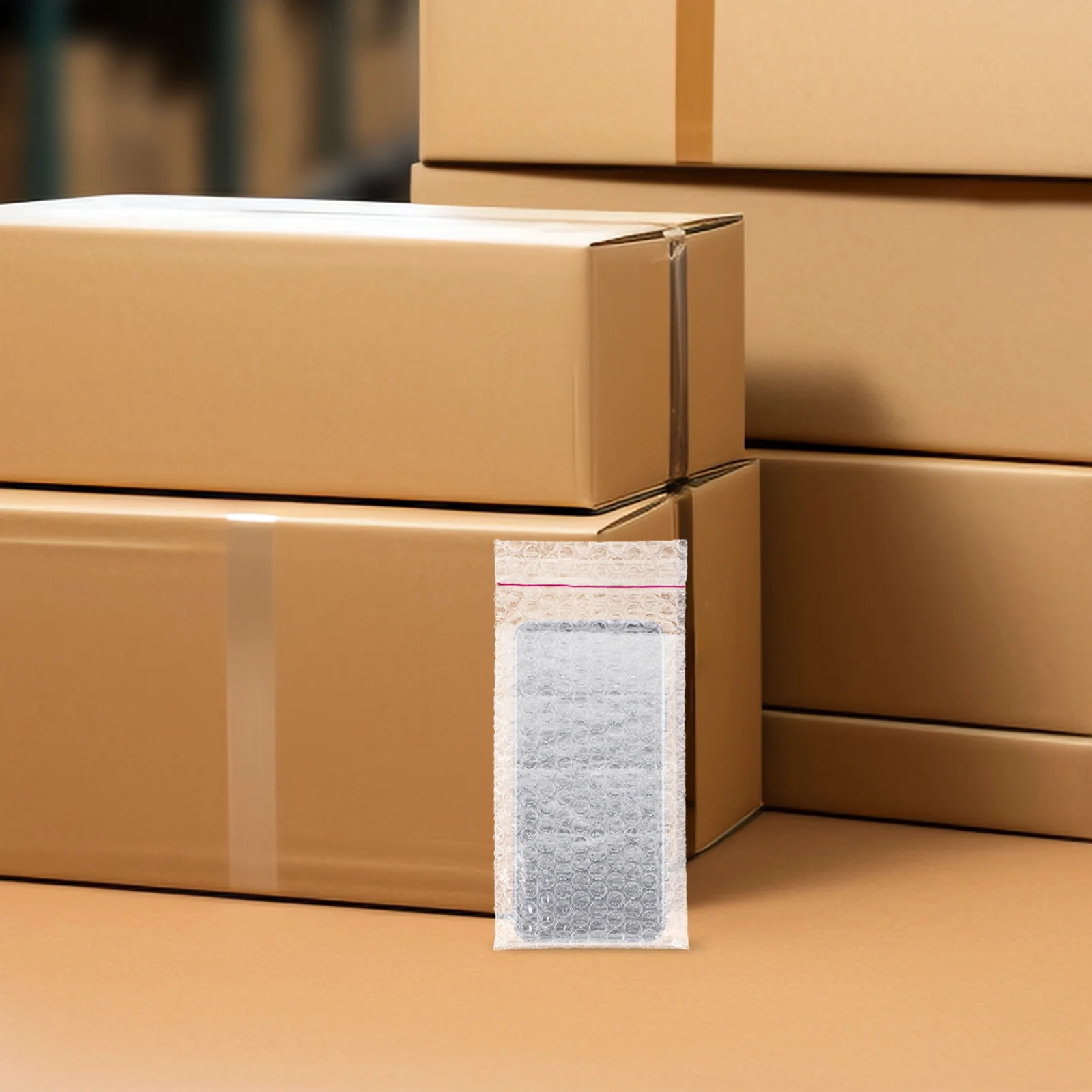 50 stuks doorzichtige gewatteerde enveloppen duurzame pe-materiaalverpakking voor kleine zakelijke benodigdheden verpakking voor kleine bedrijven