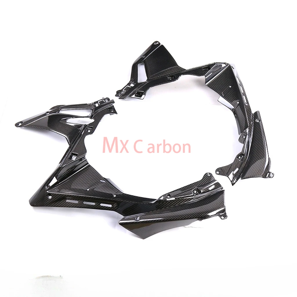 For Aprilia RSV4 2021 2022 2023 2024 Carbon Fiber Mudguard Side Panel Guard Protector Full Fairing Kits Motorcycle Accessories - view 6