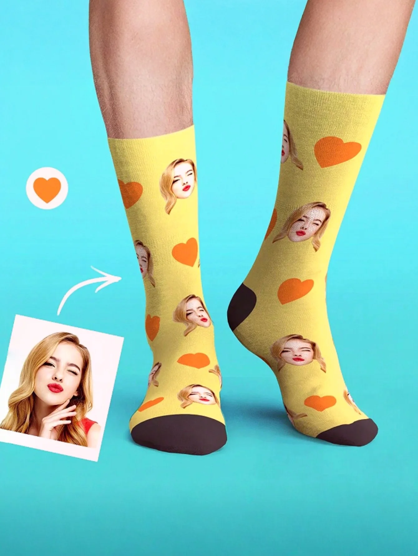 Custom Face Socks P…