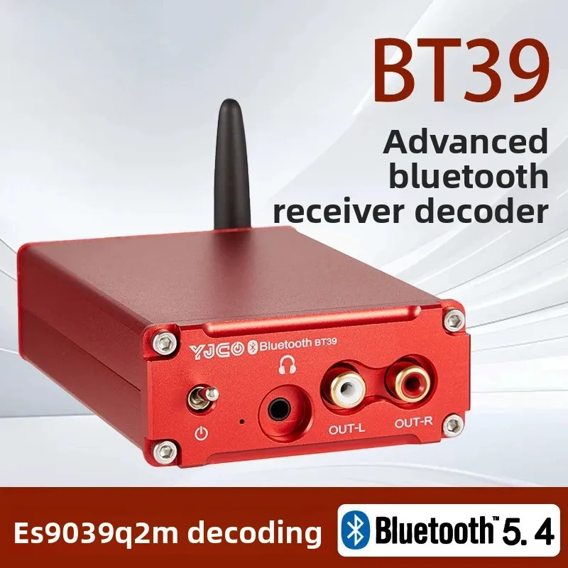 Es9039 bluetooth 5.4 lossless decoding qcc3084 ldac super 5125 receiver headphone amplifier