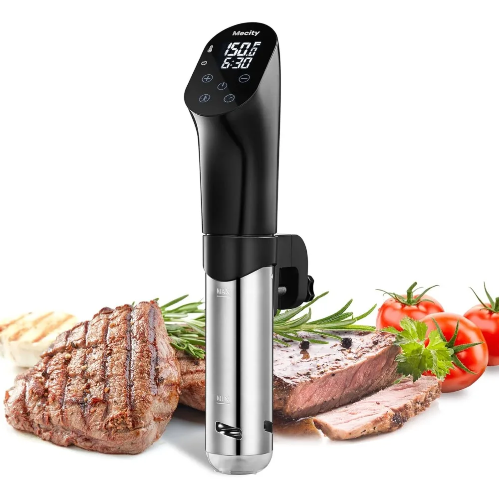 

Прецизионная плита Sous Vide, 1100 Вт, водяная баня, приготовление стейка, овощи, мясо, рыба, точность 0,5 градуса, погружной циркулятор