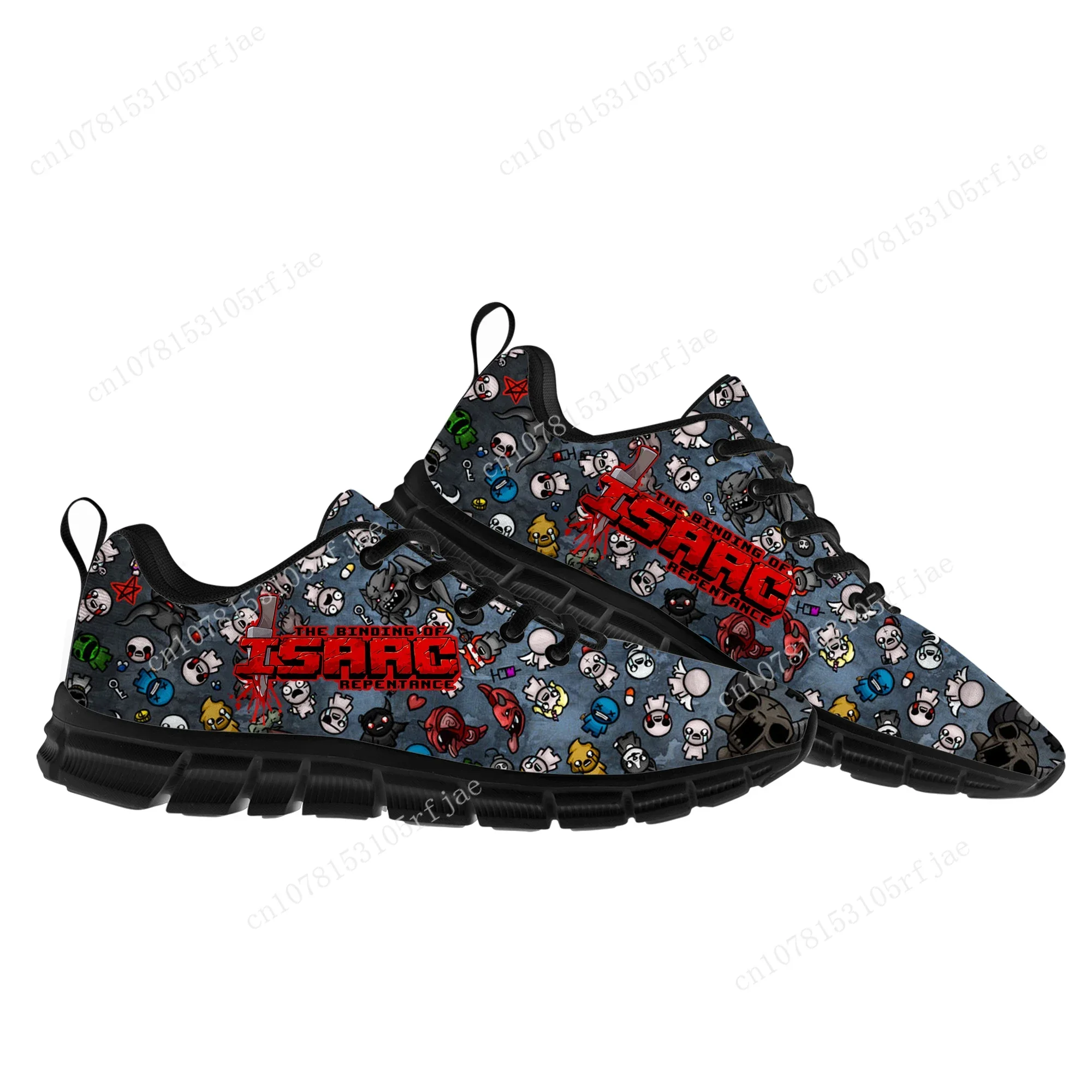 The Binding of Isaac Sports Shoes Cartoon Game Mens Womens  Sneakers Sneaker Custom Built Shoes