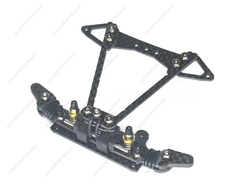 HLH Homemade Mini 4WD Carbon Fiber CNC Kit MS/MSL/VZ Internal Suspension Car Swing Track Fish Head Pivot Sliding With Screw