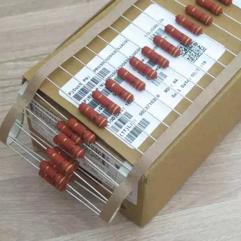 5pcs VISHAP-BC PR03 3W 27R 39R 43R 82R 620R 130K 160K Resistance Copper Pin