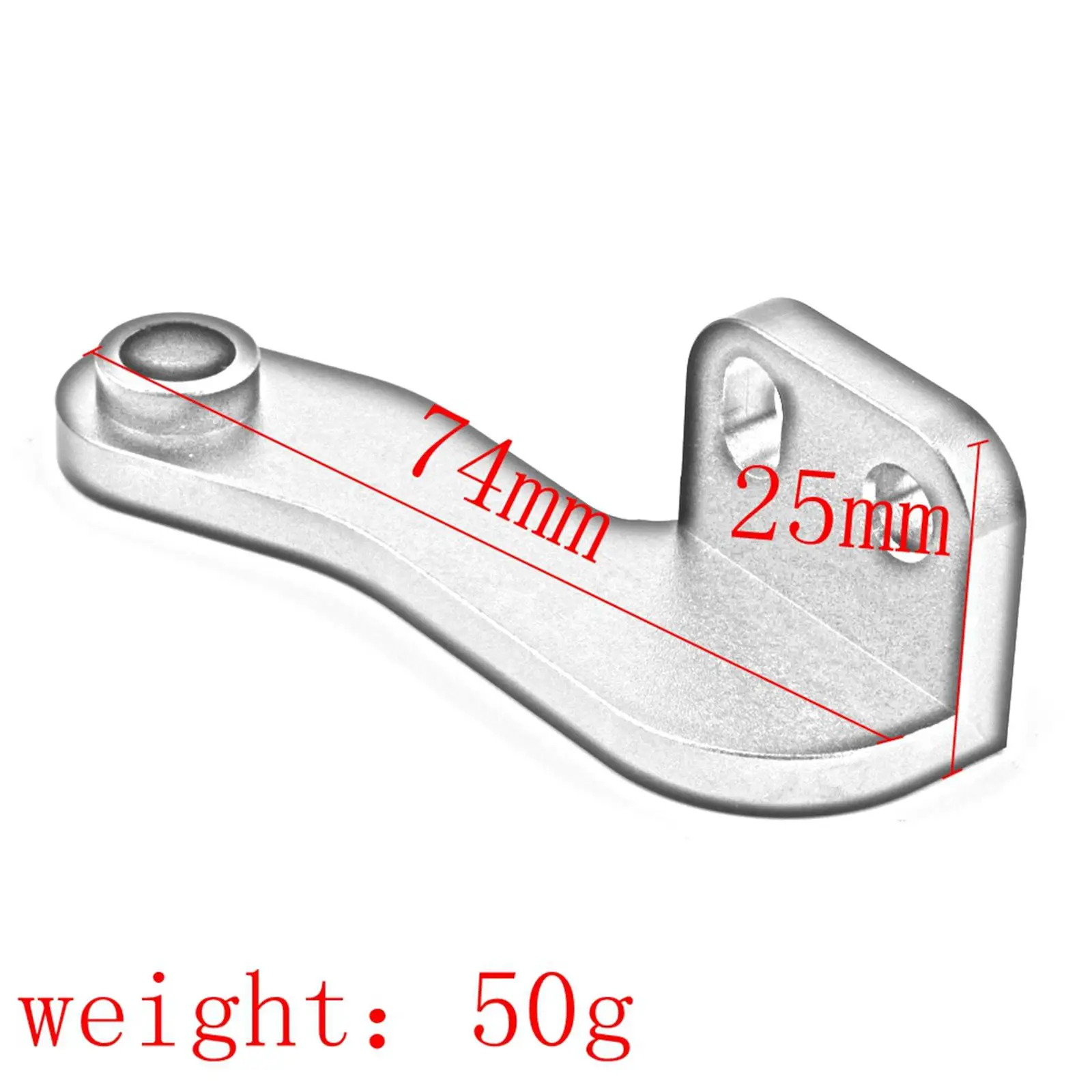 Foot Assist Bracket Motorcycle Shifter Spare Part with Gear Reduction Compatible with Gearbox for Motorcycle