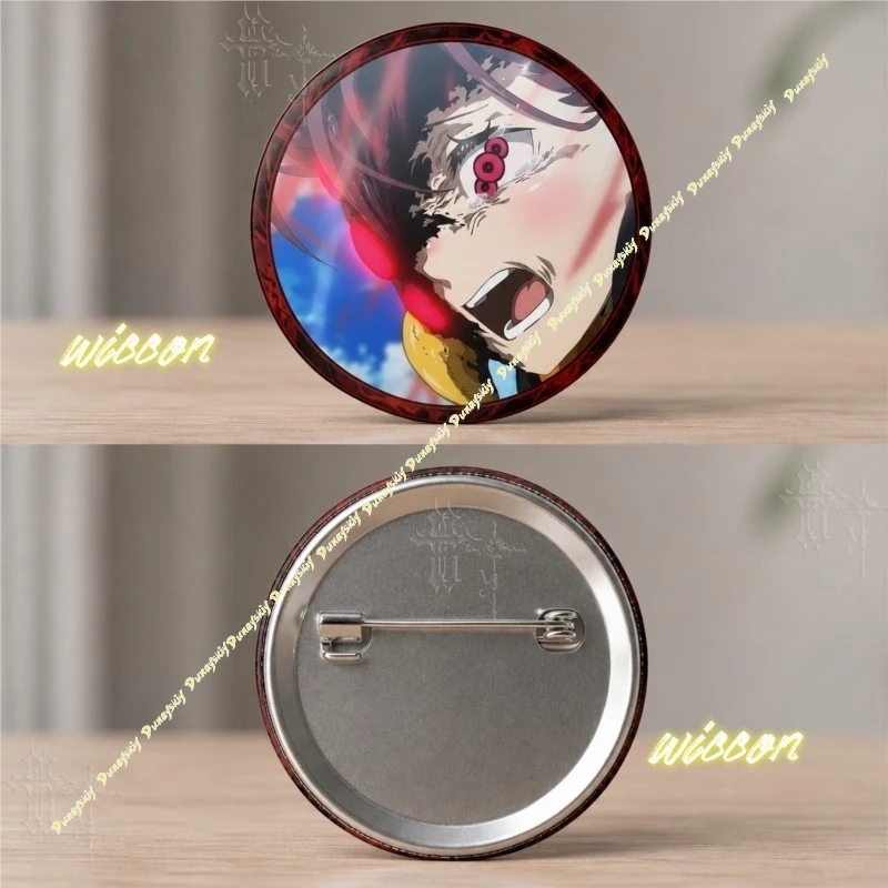 Anime ReZero Shaula Character Badge Tin Button Pin ACG Souvenir For Anime Convention Backpack Starting Life in Another World​​​