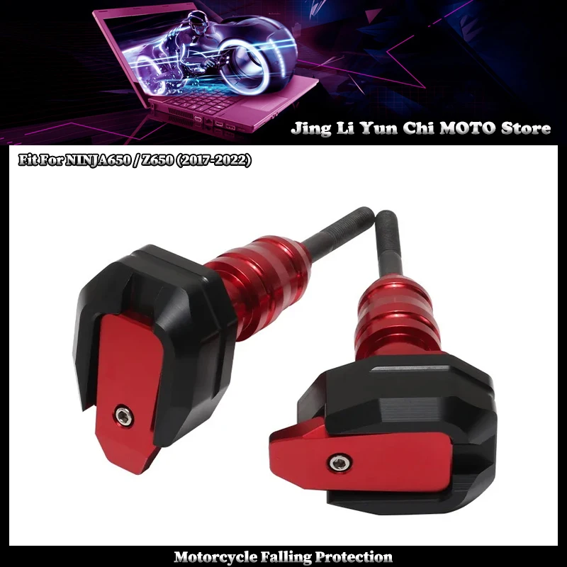 

Fit For KAWASAKI NINJA650 Z650 Ninja 650 2017-2022 Motorcycle Falling Protection Frame Slider Fairing Guard Crash Pad Protector