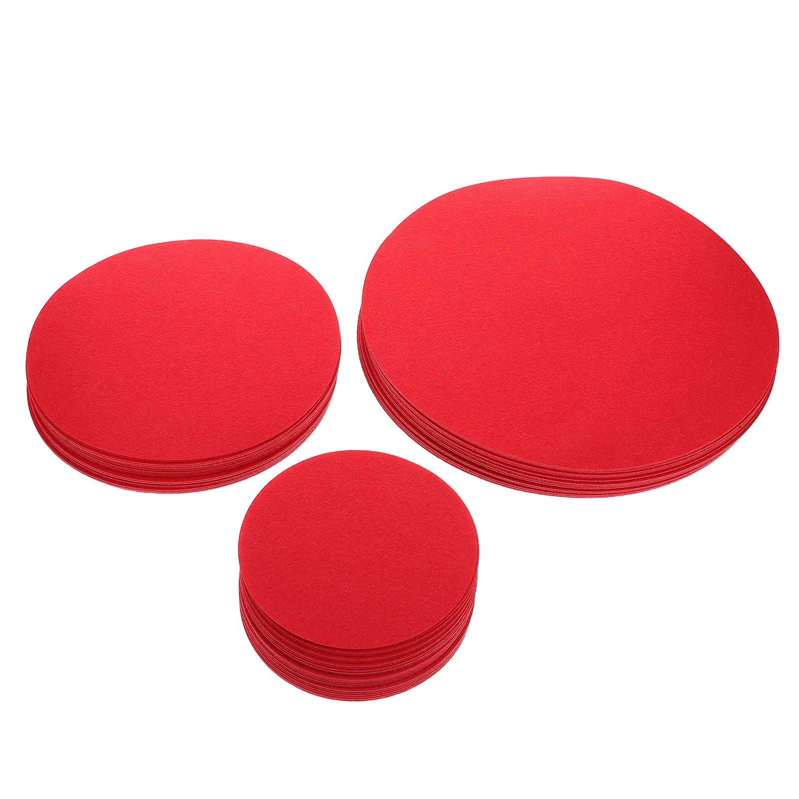 

72pcs Felt Plate Dividers Round Dish Storage Separators Heat Insulation Soft Pads For Cookware Ceramics Pans