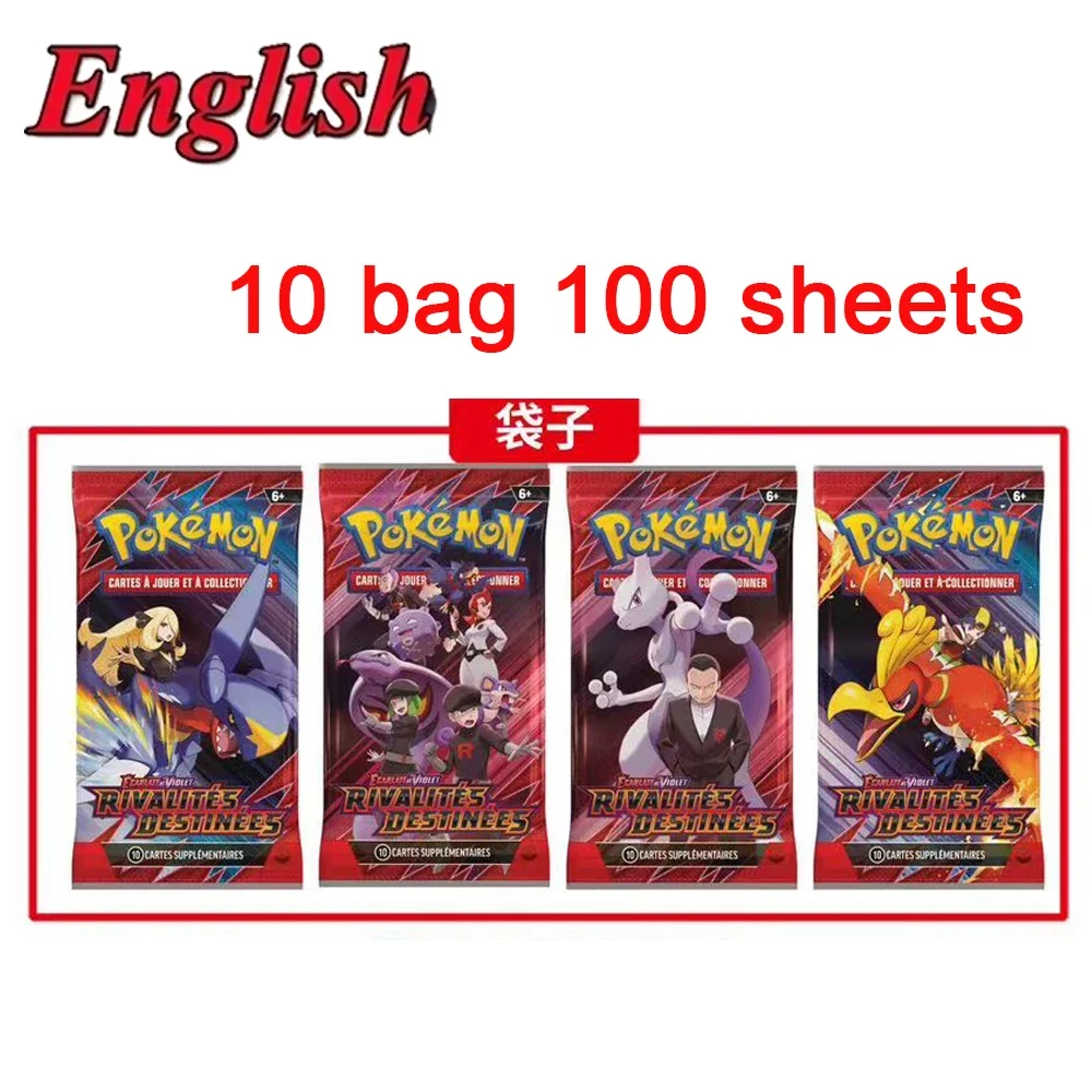 - 360 Stuks Pokemon Kaart Prismatische Evolutions Scarlet Violet 151 Surging Sparks & RIVALITES Engels Booster Battle Transactiekaart